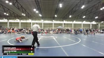 71 lbs Round 2 (4 Team) - Colton Lantz, Middleton Wrestling Club vs Denton Petrie, Big Cat