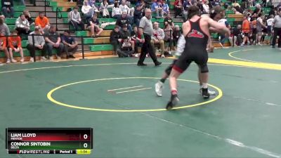 190 lbs Quarterfinal - Connor Sintobin, Delta vs Liam Lloyd, Mentor