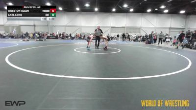 102 lbs Rr Rnd 4 - Wesston Allen, Wyoming Underground vs Axel Lorg, Shelton Wrestling Academy 12U