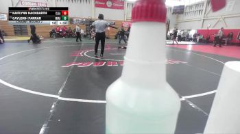 135 lbs Champ. Round 2 - Kaitlynn Hackbarth, Clear Lake vs Cayleigh Farrar, Miramonte