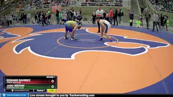 160+ Round 1 - Edward Ramirez, Canby Mat Club vs Judd Brown, Newberg Mat Club