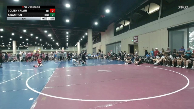 106 lbs Round 3 (4 Team) - Aidan Thai, BRAWL Black vs Colten Calvin, Nashville Catholic Irish