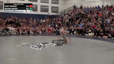 113 lbs Michael Batista, Blair Academy vs Wyatt Spencer, Wyoming Seminary