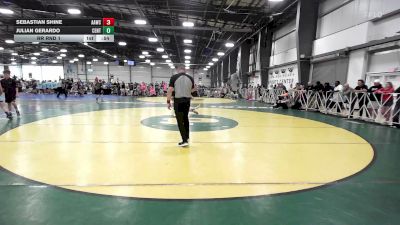 95 lbs Rr Rnd 1 - Sebastian Shine, All American Wrestling Club - MS vs Julian Gerardo, Centerville Wrestling Club - MS
