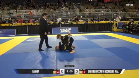 Gabriel Luccas U. Rodrigues Rial vs Parker Mackie Barch 2025 Pan Kids Jiu-Jitsu IBJJF Championship