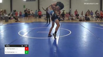 145 lbs Semifinal - Jon Schoenlein, Askeo International vs Mason Ontiveros, Pride