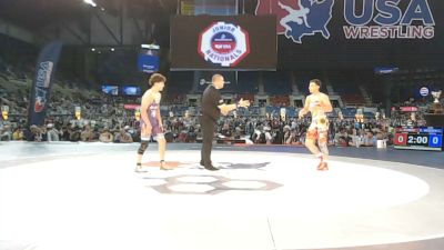 150 lbs Champ. Rd Of 128 - Adriel Gomez, Kansas vs Caden Woodall, Arizona