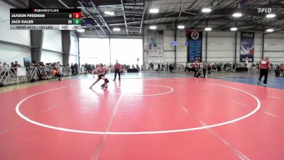 120 lbs Consi Of 32 #2 - Jaxson Freeman, ID vs Jack Kaler, NH