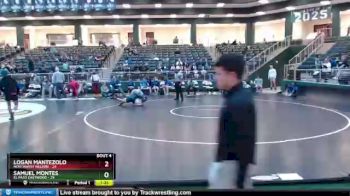 182 lbs Round 1 (16 Team) - Logan Mantezolo, Northwest Nelson vs Samuel Montes, El Paso Eastwood
