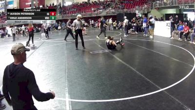 70 lbs Cons. Round 4 - Jaxson Peterson, GI Grapplers vs Kruz Anderson, Wrestling With Character