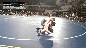 165 lbs Quarterfinal - Tyler Moore, Gaffney vs Nathaniel Nabors, Chapin