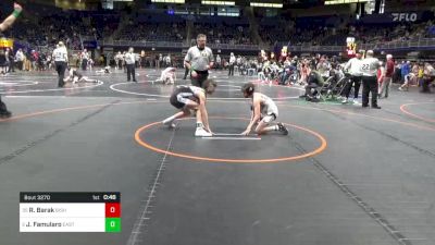 100 lbs Rd 7 - Consi-semis - Roy Barak, Bishop McCort vs Jack Famularo, Easton