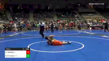 100 lbs Consolation - Cash Hatfield, Big Game WC vs Kaiden Kocher-munoz, Topeka Blue Thunder