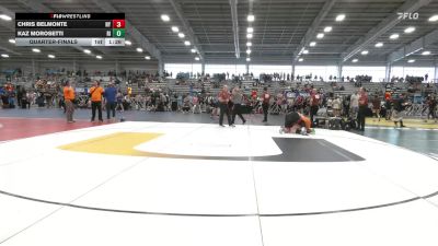 285 lbs Quarterfinal - Chris Belmonte, NY vs Kaz Morosetti, RI