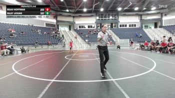 157 lbs Semis & 3rd Wb (16 Team) - Beau Hoffman, Jackson County vs Riley Atkins, South Effingham