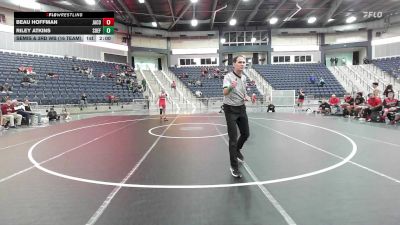 157 lbs Semis & 3rd Wb (16 Team) - Beau Hoffman, Jackson County vs Riley Atkins, South Effingham