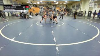 170 lbs Cons. Round 3 - Brandi Ayala, Paloma Valley vs Mariah Daboub, Chaffey