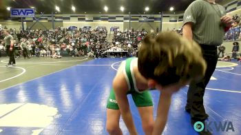 58 lbs Round Of 16 - Axton Rangel, HBT Grapplers vs Andrew Klingenberg, D3 Wrestling Cluib