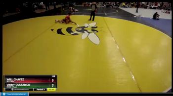 138 lbs Cons. Round 1 - WIll Chavez, Willmar vs Vinny Costabilo, River Falls