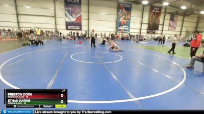 84 lbs Rd# 9- 2:15pm Saturday Final Pool - Preston Dorn, Nebraska Elite vs Ethan Harris, Minion Black