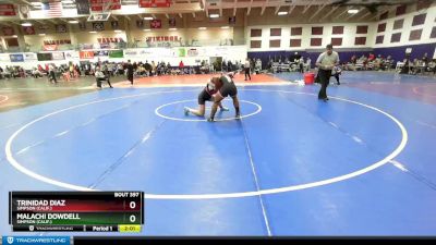 184 lbs Cons. Round 2 - Malachi Dowdell, Simpson (Calif.) vs Trinidad Diaz, Simpson (Calif.)