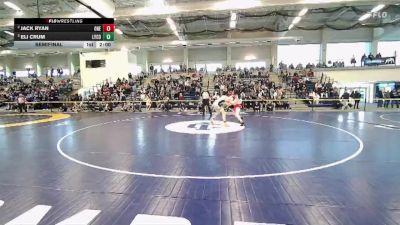 184 lbs Semifinal - Eli Crum, Lycoming vs Jack Ryan, Oneonta State