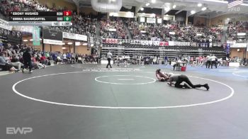 110 lbs Quarterfinal - Emma Baumgartel, Eureka HS vs Ebony Hughes, Richmond-Central Heights HS