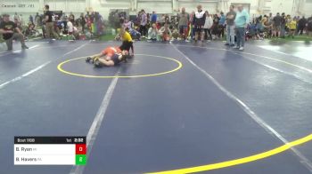 80-B lbs Round 5 - Briggs Ryan, MI vs Beau Havers, PA