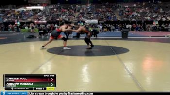 160 lbs Cons. Round 4 - Cameron Vogl, Moscow vs Abraham Marquez, Fruitland