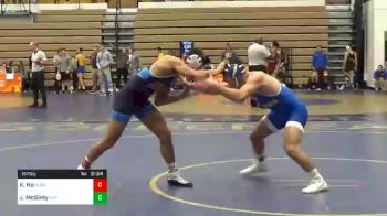 157 lbs Quarterfinal - Kolby Ho, Clarion-Unattached vs Joey McGinty, Hofstra