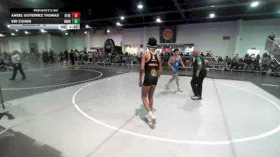 120 lbs Round Of 16 - Angel Gutierrez Thomas, Other Team vs Sid Cohen, Rancho Bernardo WC