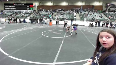 74 lbs Consi Of 8 #2 - Luigi Piparo, Georgetown vs Wyatt Jordan, Ravage WC