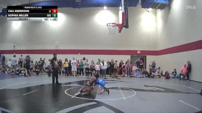 80/85 Round 1 - Sophia Miller, Gator Wrestling Club vs Cali Anderson, Summerville Take Down