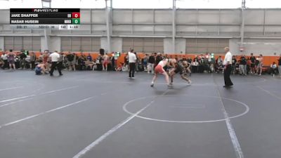 130 lbs Round 1 (6 Team) - Nasar Husein, Neighborhood Wrestling vs Jake Shaffer, Dayton Bandits