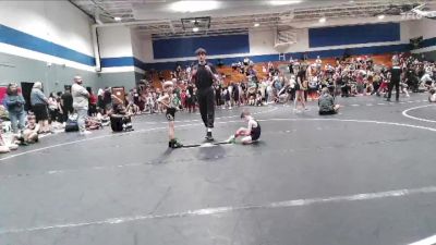 45 lbs Round 1 - Gunner Smith, Summerville Take Down vs Ira Wampler, Mid-South Wrestling Academy