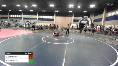 88 lbs Consi Of 8 #1 - Brody Gherardini, Team Grand Valley Elite vs Santiago Guillent, SoCal Grappling WC