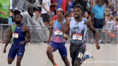 Noah Lyles Makes His 200m Season Debut At Inspiration Games