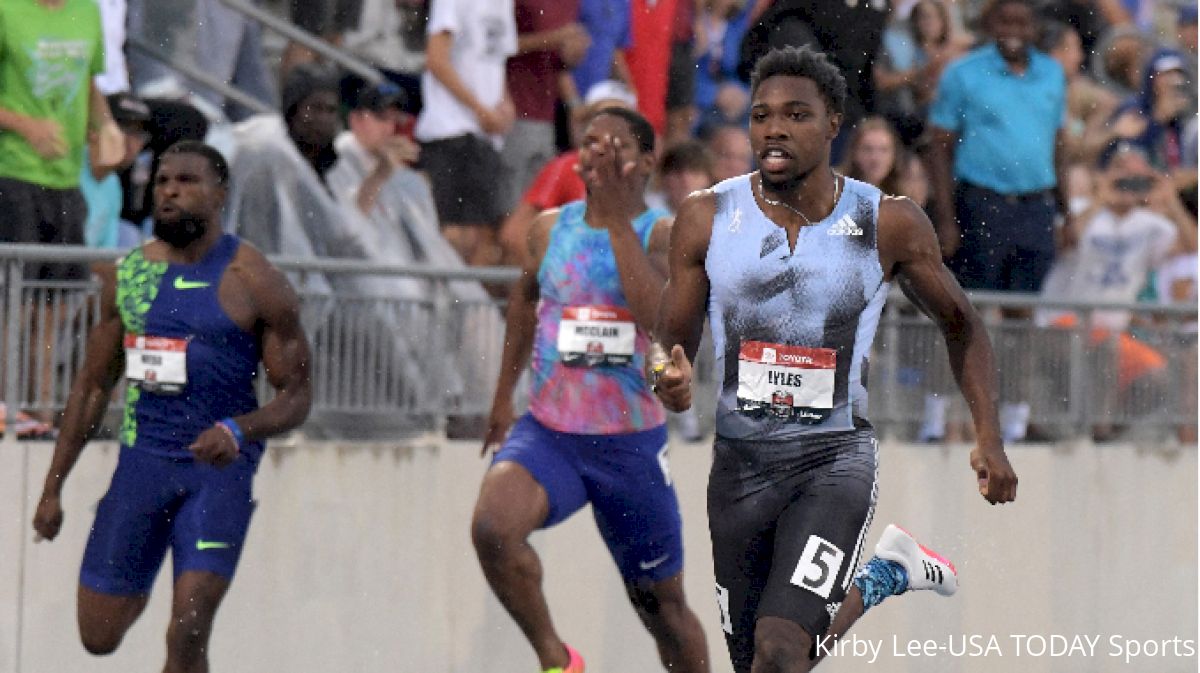 Noah Lyles Makes His 200m Season Debut At Inspiration Games