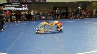 105 lbs Champ. Rd Of 16 - Constantinos Paxos, North Canton Hoover Wrestling Club vs Jaxon McCune, Gold Rush Wrestling