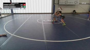 95 lbs Rr Rnd 3 - Dominic Galeano, D3 Training Center vs Christian Passelli, Knights Wrestling Club