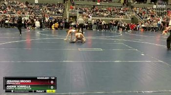 120 lbs Cons. Round 3 - Jeramiah Brooks, Nebraska Boyz vs Andrik Sorrells, Norfolk Jr Wrestling Club