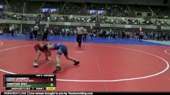 102 lbs Cons. Round 1 - Christian Solt, Askren Wrestling Academy vs Lukas Lehnertz, Wabasha-Kellogg-Alma-Pepin
