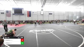 123 lbs Consolation - Jassiah Padilla, NM Royalty vs Brody Peters, AZ TIilters