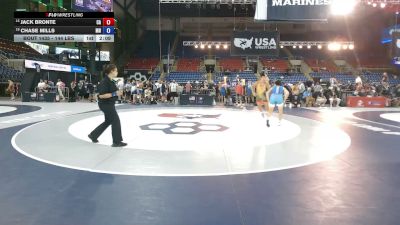 144 lbs Champ. Rd Of 32 - Jack Bronte, California vs Chase Mills, Minnesota