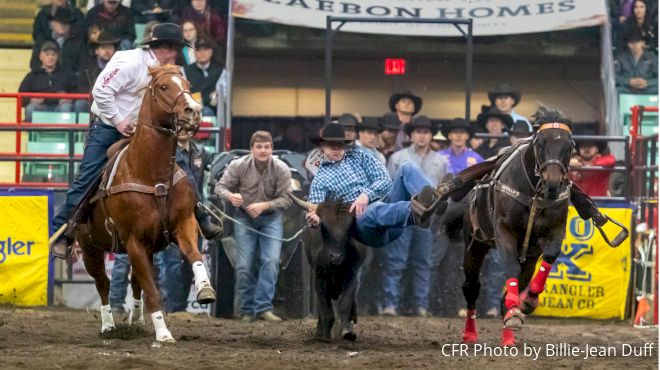 2019 Canadian Finals Rodeo | Round One | STEER WRESTLING
