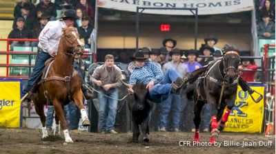 2019 Canadian Finals Rodeo | Round One | STEER WRESTLING