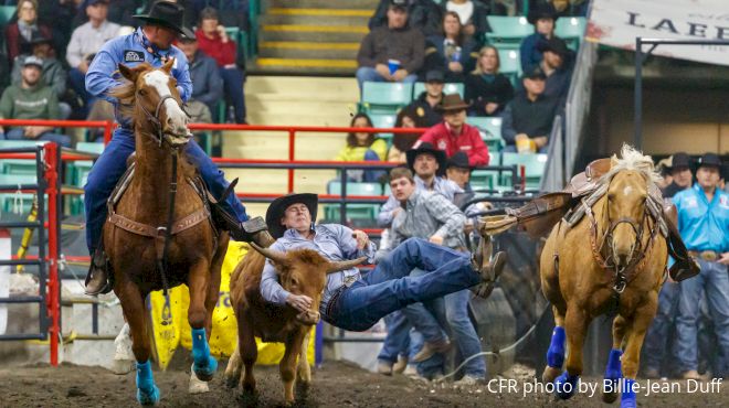2019 Canadian Finals Rodeo | Round Three | STEER WRESTLING