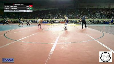 Round Of 64 - Kyler England, Chickasha Wrestling vs Creek Ledford, El Reno