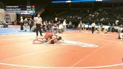 190 Class 2 lbs Quarterfinal - Tucker Slattery, Chillicothe vs Landon Smith, Moberly