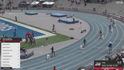 2026 AAU Junior Olympic Games - Youth Girls' 4x100m Relay, Finals 1 - Age 14
